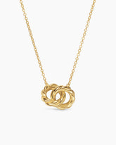 Sculpted Cable Chain Necklace in 18K Yellow Gold, 9mm